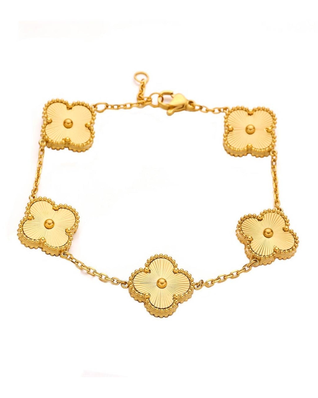 Golden Clover Bracelet