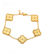 Golden Clover Bracelet