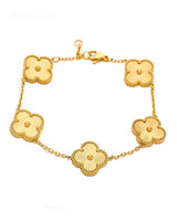 Golden Clover Bracelet