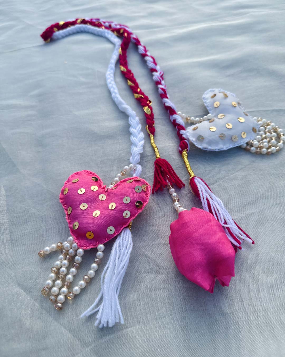 White & Pink Crush Braid