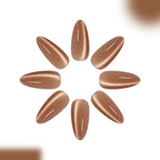 Buttercream Nude 12 pcs Almond Shape Nails Set