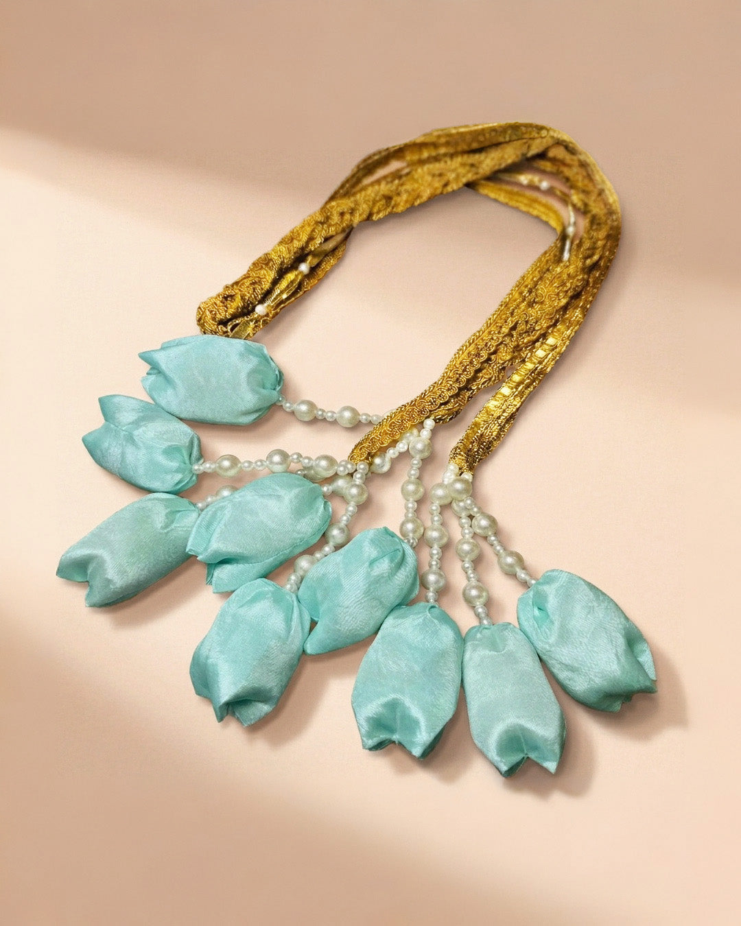 Aqua Sky Blue Tulip Paranda