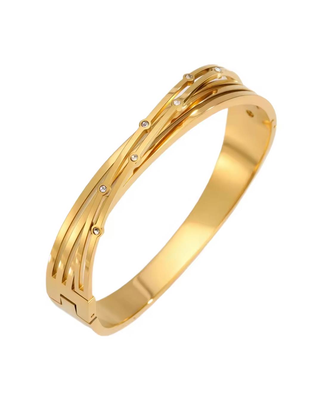 Stainless Steel Cuff Bracelet