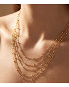 Five Layers Beaded Necklace