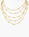Five Layers Beaded Necklace