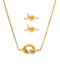 Knotted Necklace Set