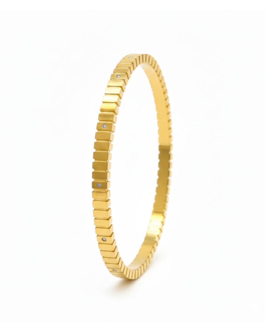 Minimalist Zircon Cuff