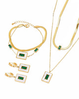 Emerald Green triple Combo Set