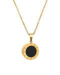 2 in 1 Black & White Dial Pendant