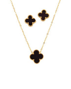 Clover Necklace Set