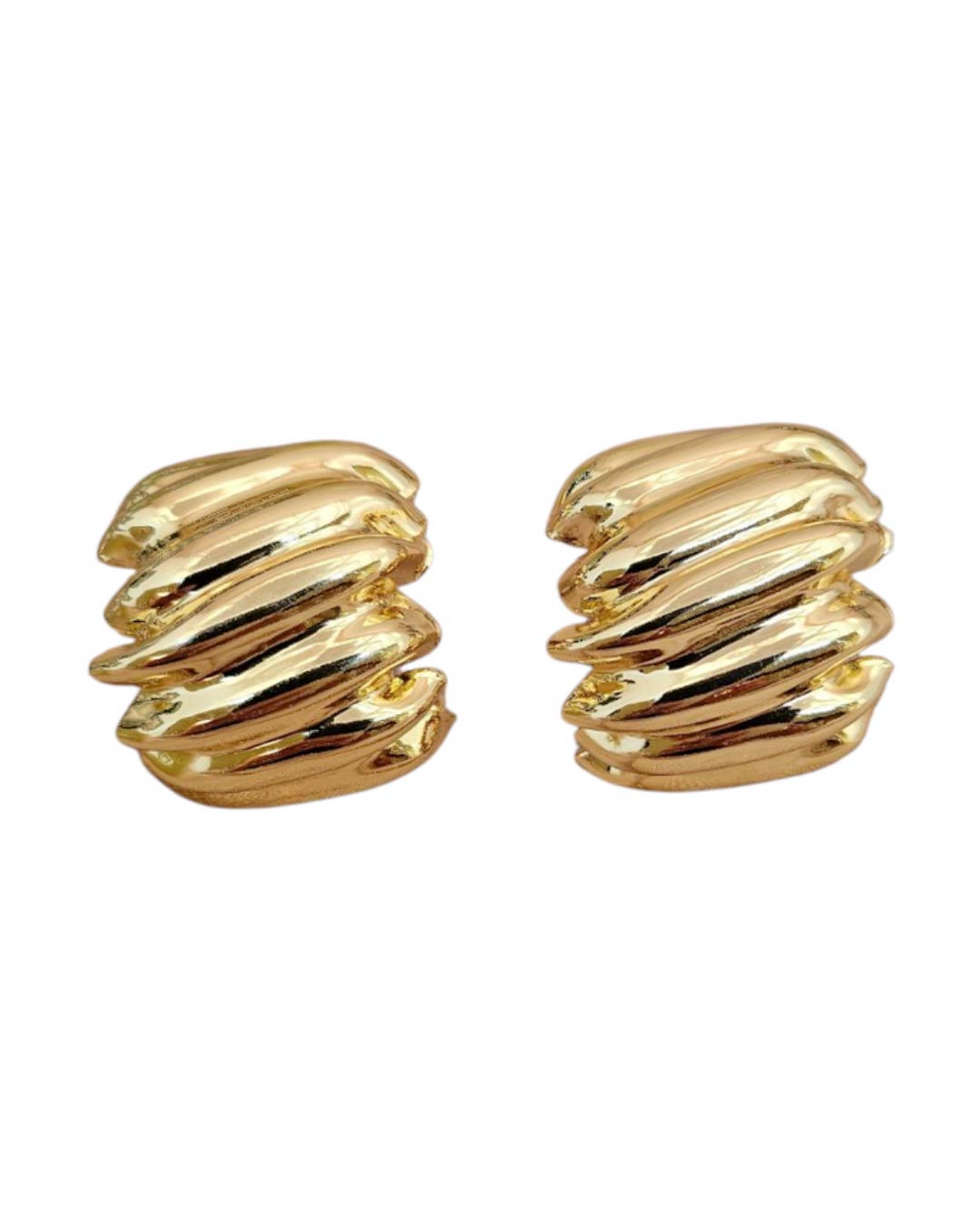Viral Pleated Hoops
