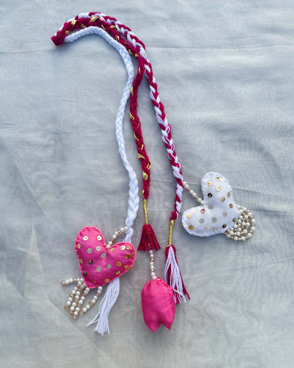 White & Pink Crush Braid