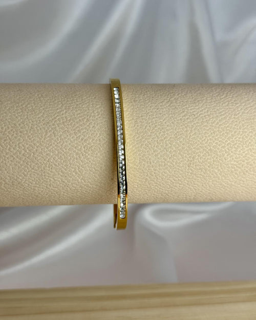 Stainless Steel Crystal Bracelet