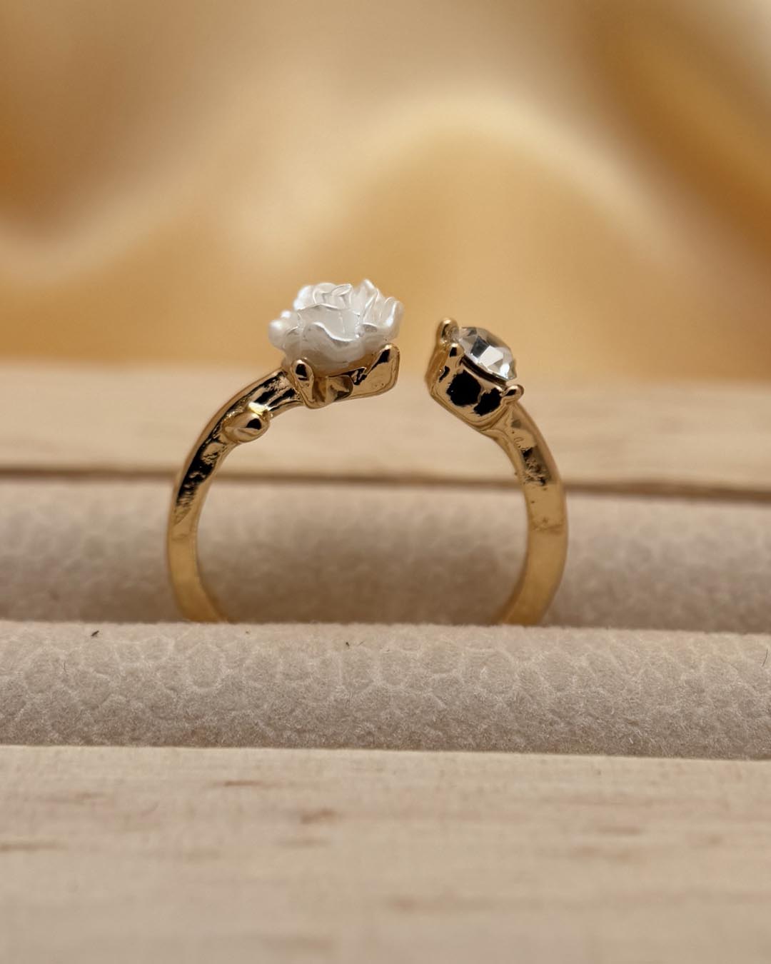 Adjustable Rose Ring