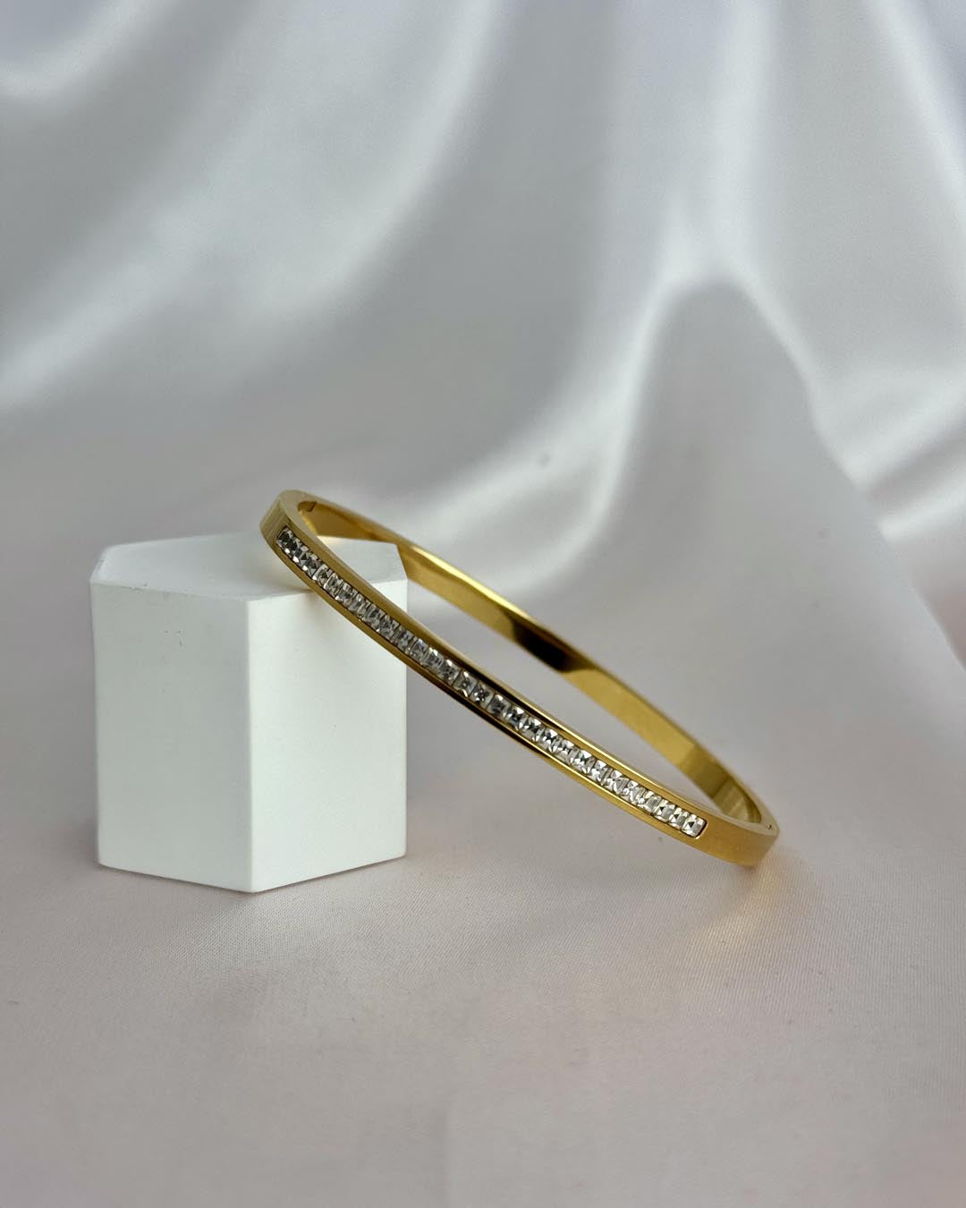 Stainless Steel Crystal Bracelet