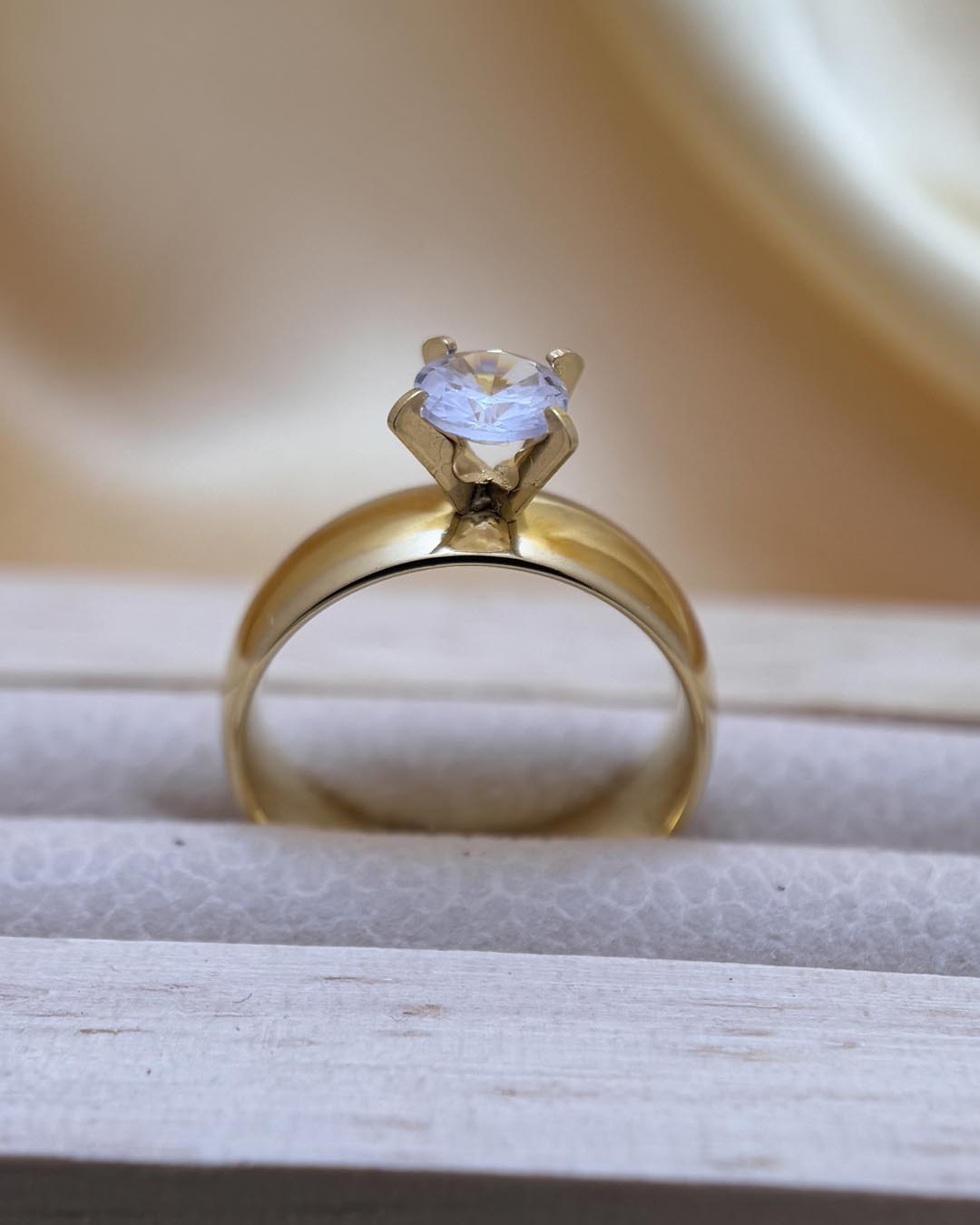 Stainless Steel Zirconia Ring
