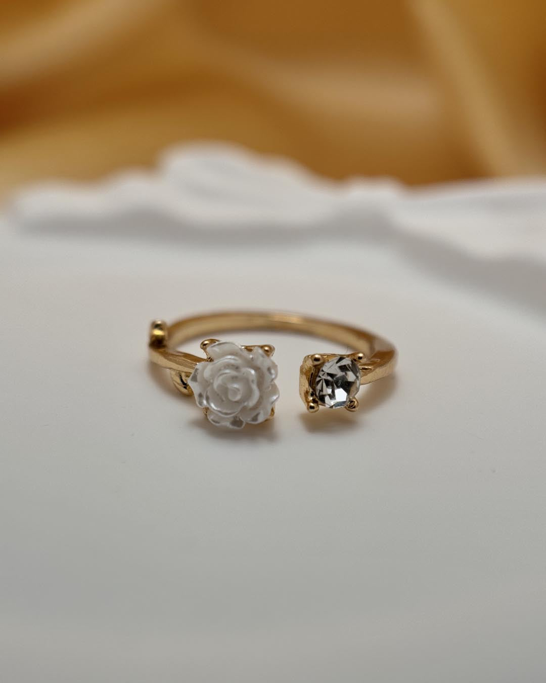 Adjustable Rose Ring