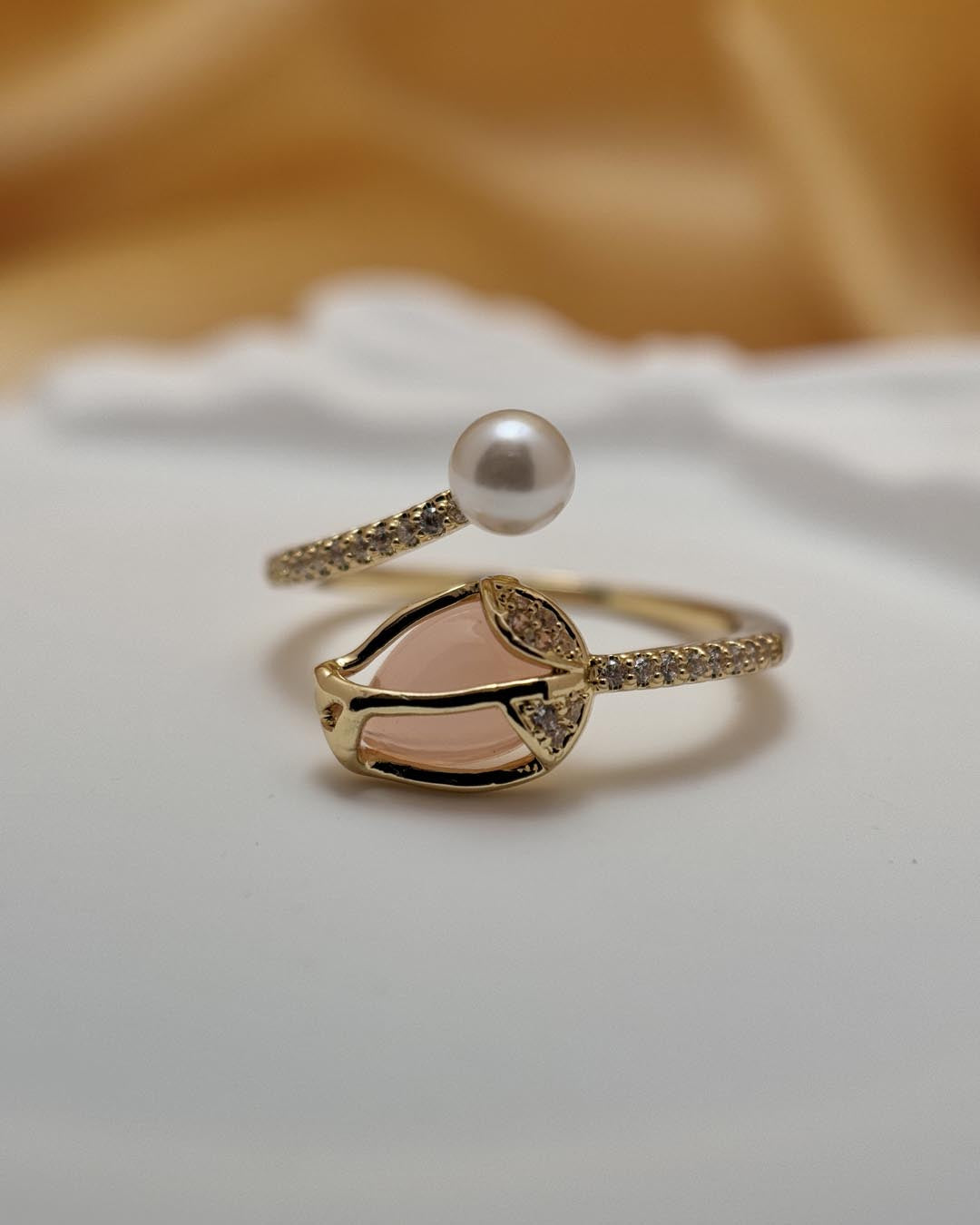 Adjustable Tulip Bud Ring