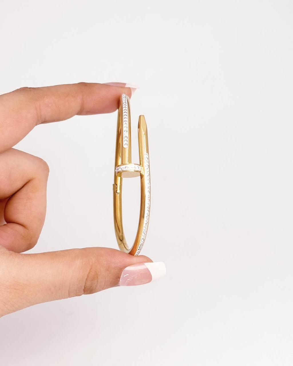 Cartier Crystal Nail Cuff
