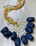 Deep Navy Blue Tulip Paranda