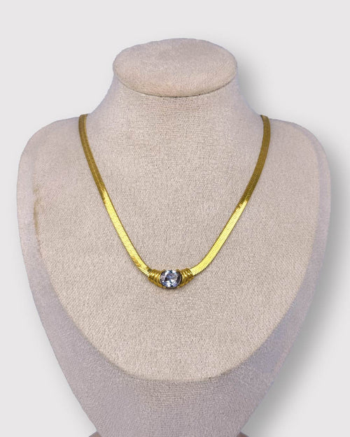 Vintage Bone White Necklace