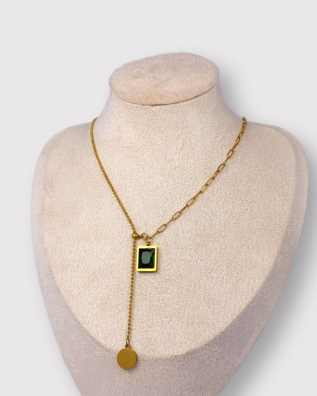 Emerald Korean Delight Necklace