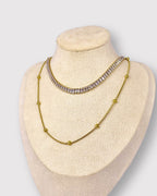 Beaded Cable Chain Necklace