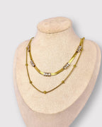 Beaded Cable Chain Necklace