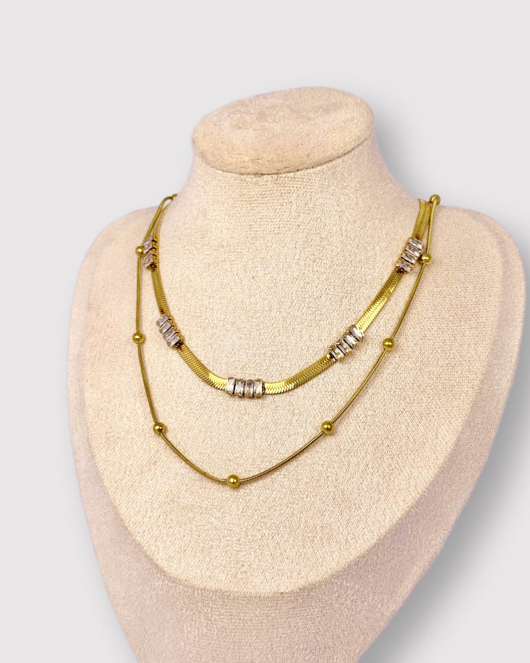 Beaded Cable Chain Necklace