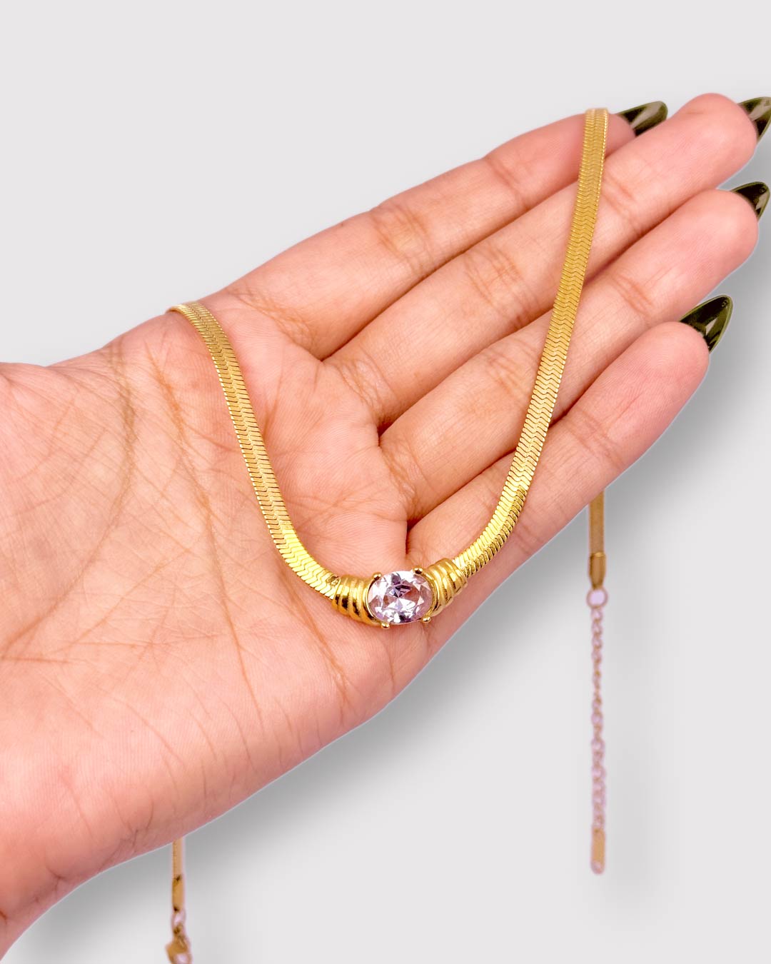 Vintage Bone White Necklace