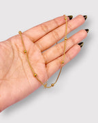 Beaded Cable Chain Necklace