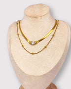 Vintage Bone White Necklace