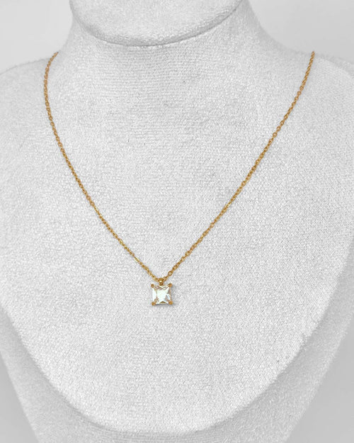Trending Ice Square Necklace