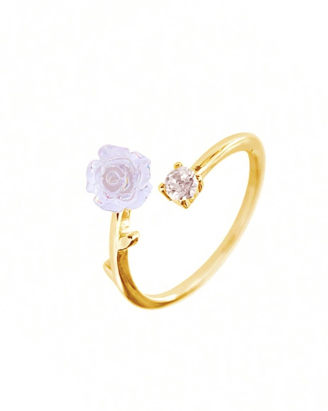 Adjustable Rose Ring
