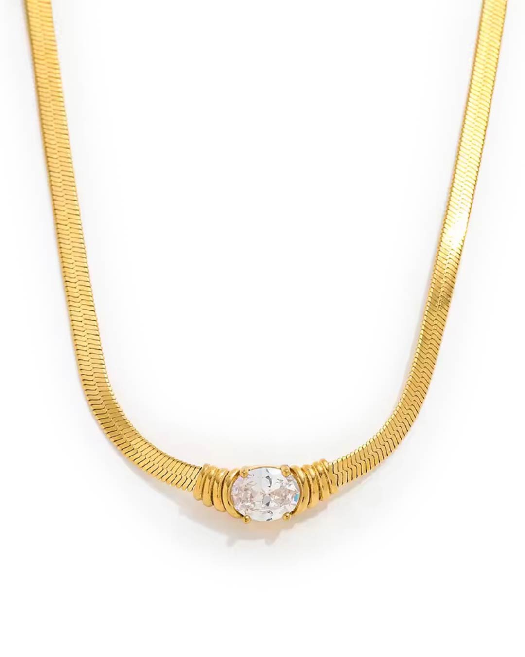 Vintage Bone White Necklace