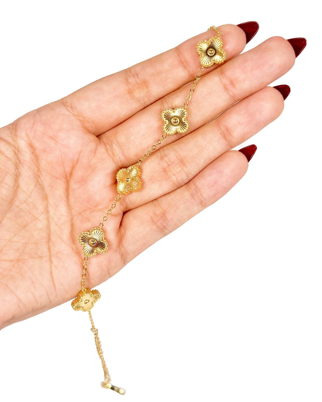 Golden Clover Bracelet