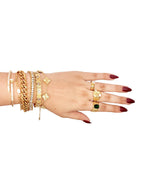 Golden Clover Bracelet