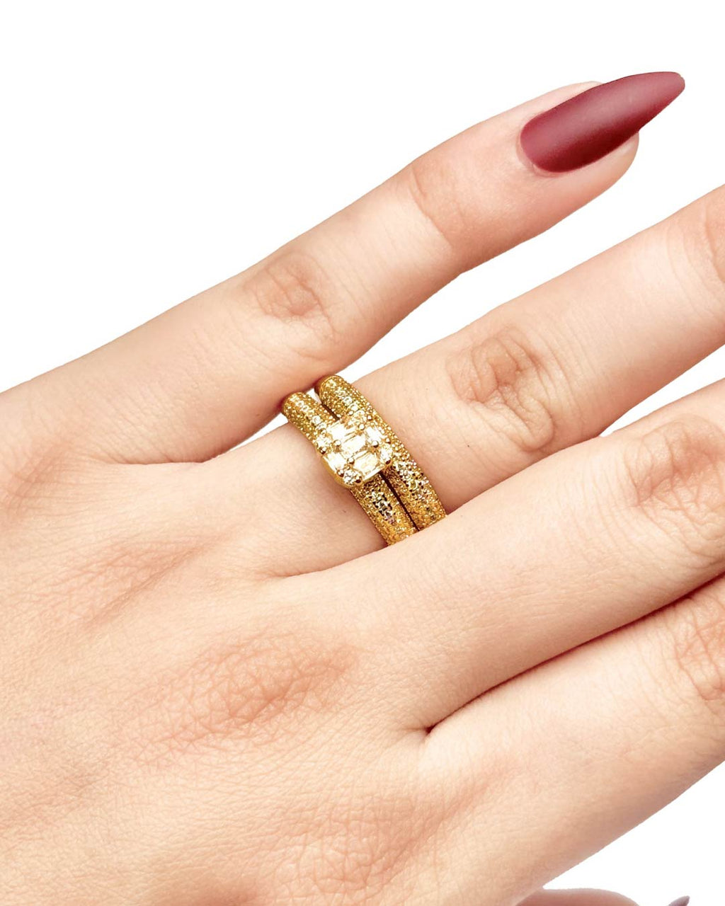 Crystal Stack Rings