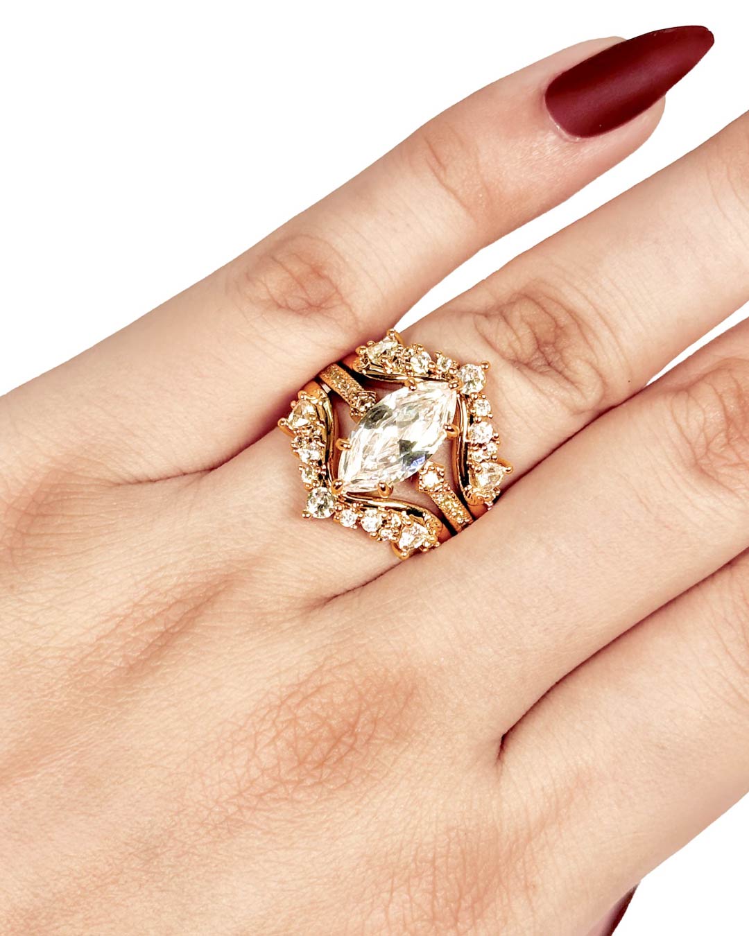 3 Stack Regal Ring