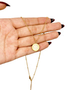 2 in 1 Black & White Dial Pendant