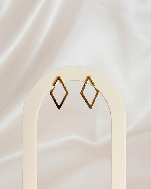 3 in 1 Rhombus Earrings