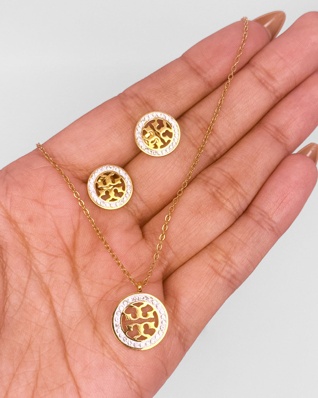 Tory Burch Necklace Set with Earrings