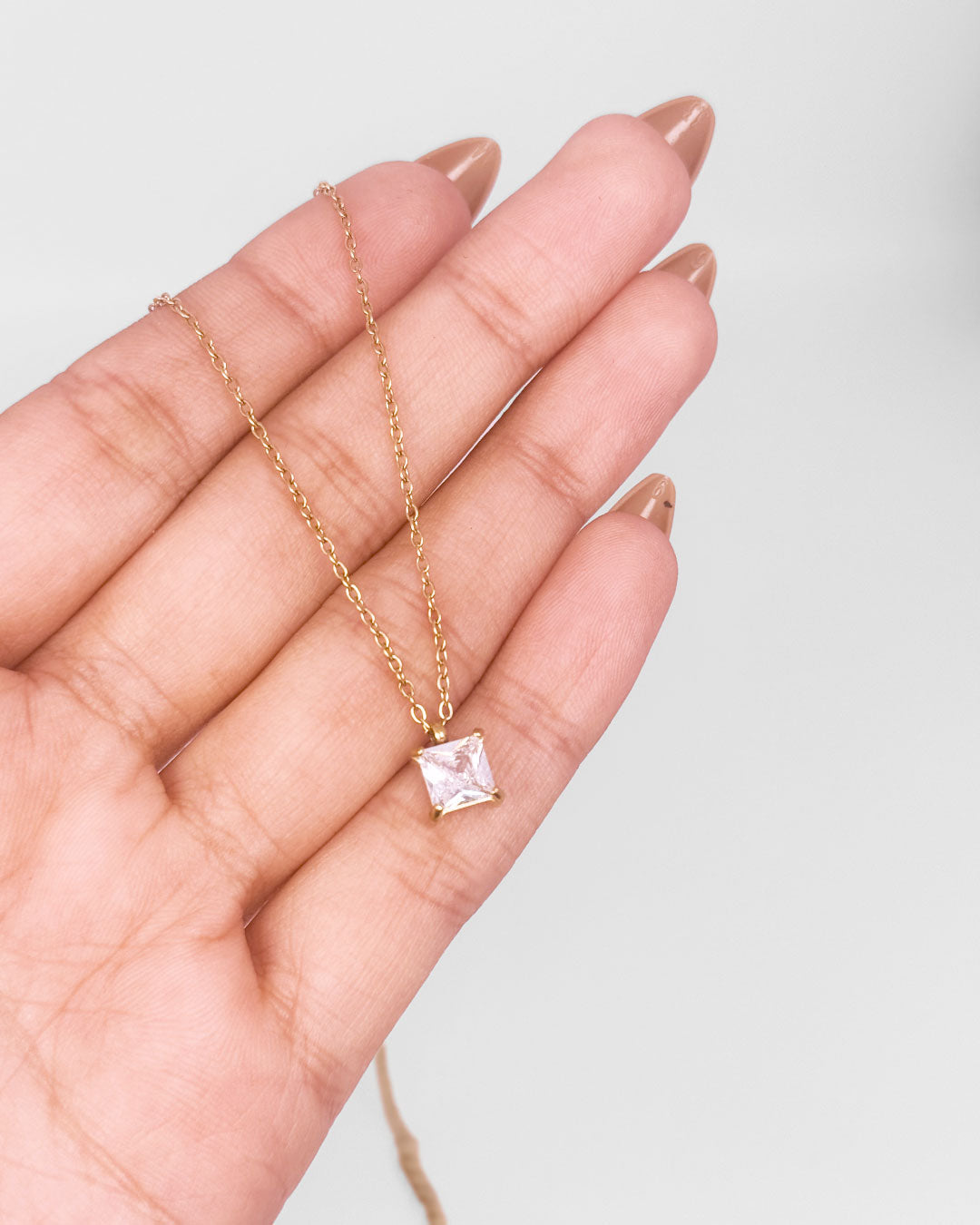 Trending Ice Square Necklace