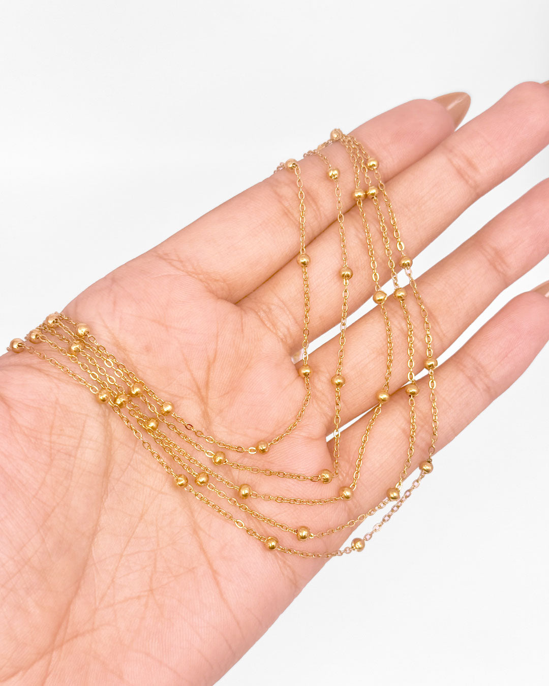 Five Layers Beaded Necklace