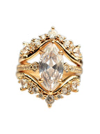 3 Stack Regal Ring